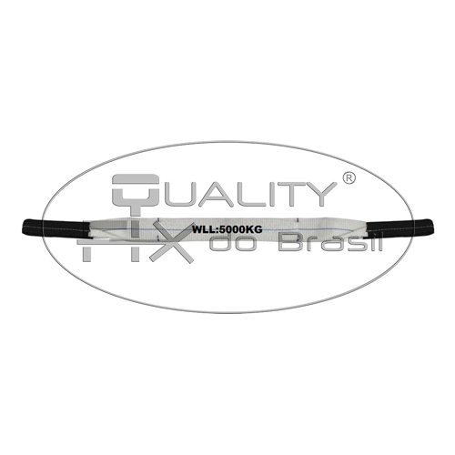 Cinta de Elevação Sling Quadruplo Branco 60mm - Bax Company