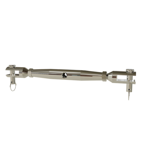 Esticador Tubular Inox Manilha x Manilha - Bax Company