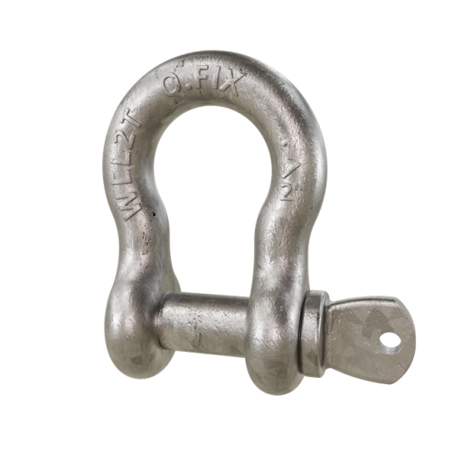 Manilha Curva de Pino Roscado - Bax Company