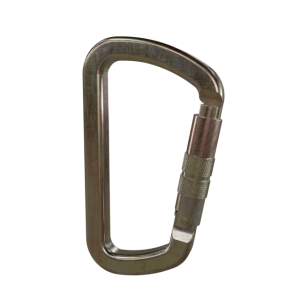 Mosquetão Tipo D com Trava Dupla Automática - Bax Company