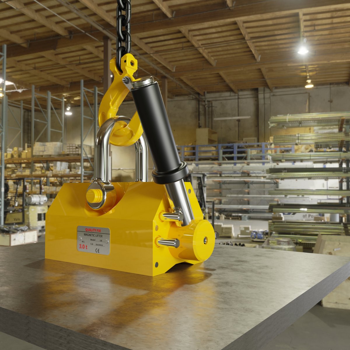 Especificações - Levantador Magnético - Bax Company